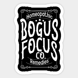 Bogus Focus Sticker